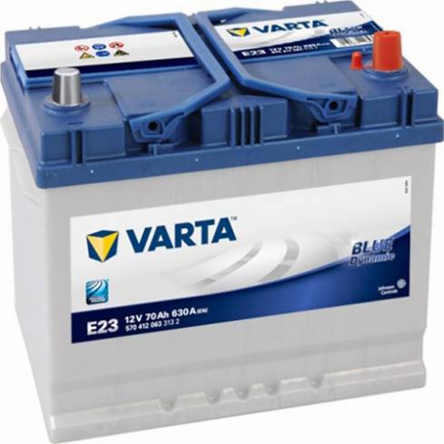 Varta 570412063 - Стартерная аккумуляторная батарея, АКБ autodnr.net