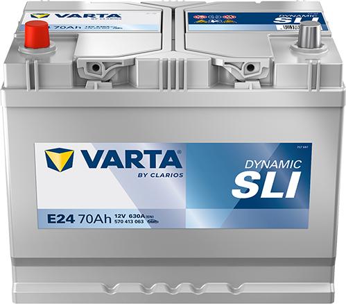 Varta 570413063K262 - Стартерна акумуляторна батарея, АКБ autocars.com.ua