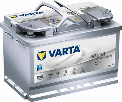 Varta 570901076 - Стартерная аккумуляторная батарея, АКБ avtokuzovplus.com.ua