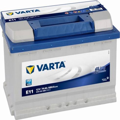 Varta 574012068 - Стартерная аккумуляторная батарея, АКБ avtokuzovplus.com.ua