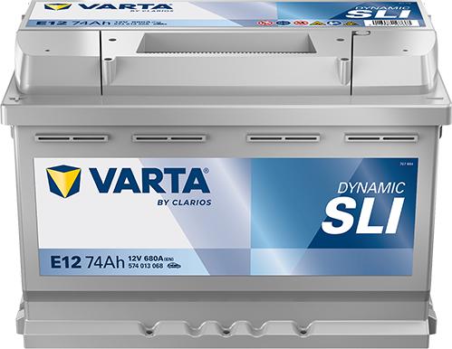 Varta 574013068K262 - Стартерна акумуляторна батарея, АКБ autocars.com.ua