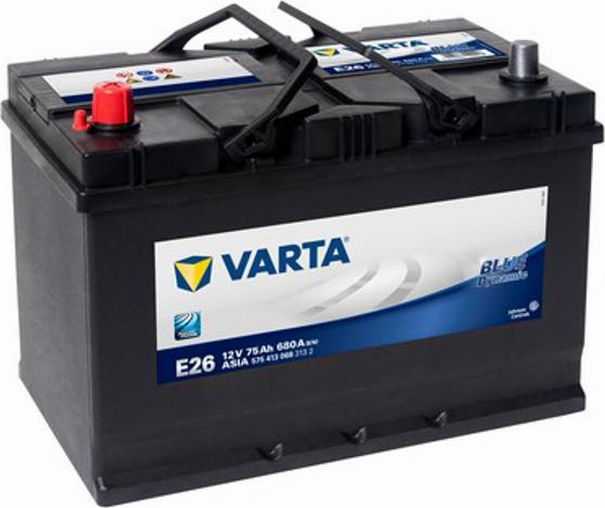 Varta 575413068 - Стартерная аккумуляторная батарея, АКБ avtokuzovplus.com.ua