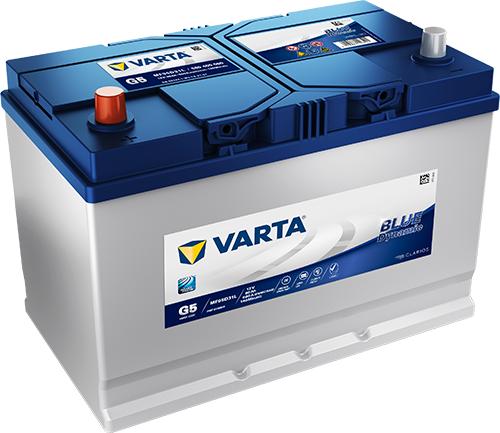 Varta 580400060G502 - Стартерна акумуляторна батарея, АКБ autocars.com.ua
