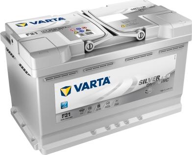Varta 580901080J382 - Стартерная аккумуляторная батарея, АКБ avtokuzovplus.com.ua