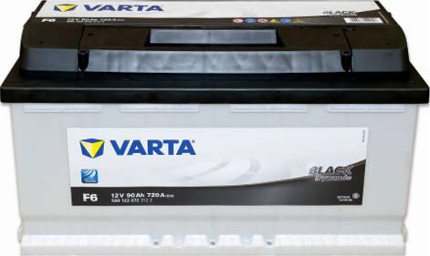 Varta 590122072 - Стартерная аккумуляторная батарея, АКБ autodnr.net