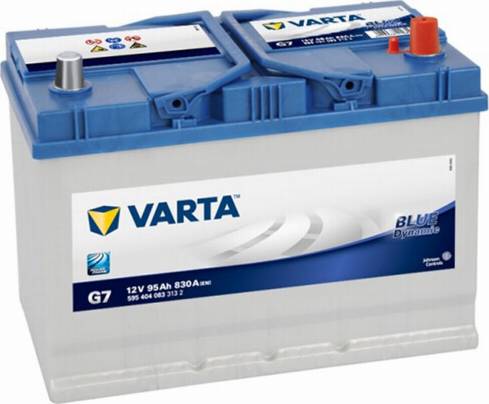 Varta 595404083 - Стартерна акумуляторна батарея, АКБ autocars.com.ua