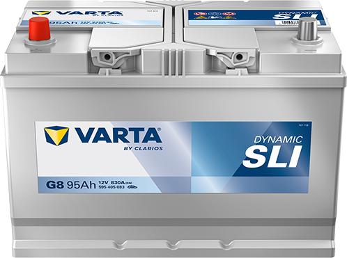 Varta 595405083K262 - Стартерна акумуляторна батарея, АКБ autocars.com.ua