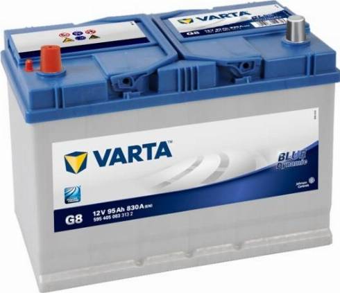 Varta 595405083 - Стартерная аккумуляторная батарея, АКБ autodnr.net