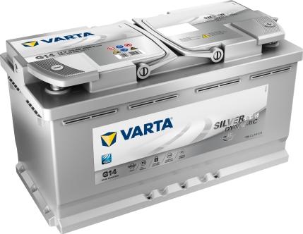 Varta 595901085J382 - Стартерная аккумуляторная батарея, АКБ avtokuzovplus.com.ua