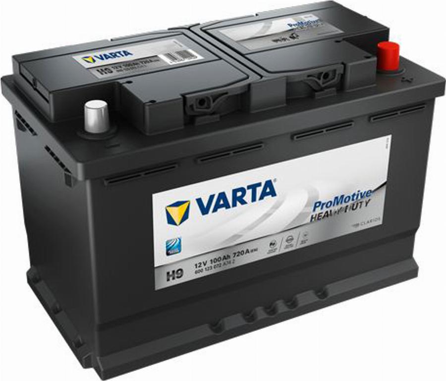 Varta 600 123 072 - Стартерна акумуляторна батарея, АКБ autocars.com.ua