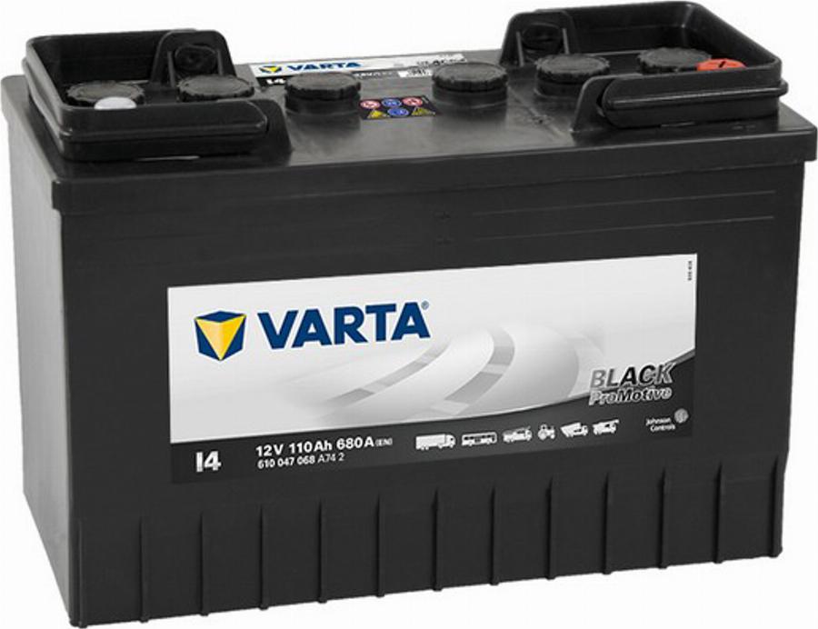 Varta 610 047 068 - Стартерна акумуляторна батарея, АКБ autocars.com.ua