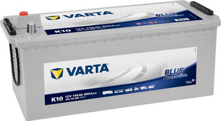 Varta 640103080 - Стартерная аккумуляторная батарея, АКБ avtokuzovplus.com.ua