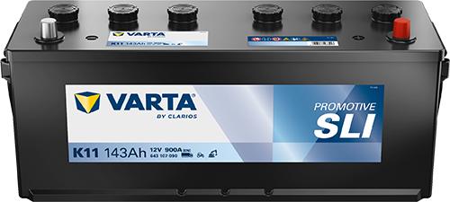 Varta 643107090K182 - Стартерна акумуляторна батарея, АКБ autocars.com.ua