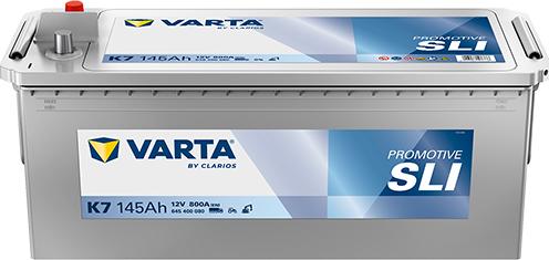 Varta 645400080K182 - Стартерна акумуляторна батарея, АКБ autocars.com.ua