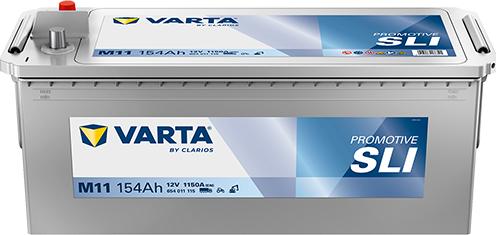 Varta 654011115K182 - Стартерна акумуляторна батарея, АКБ autocars.com.ua