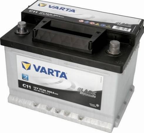 Varta BL553401050 - Стартерна акумуляторна батарея, АКБ autocars.com.ua