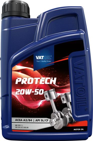 VatOil PROTECH20W50 - Моторне масло autocars.com.ua