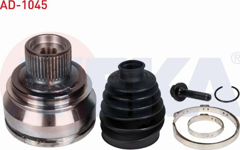 Veka AD-1045 - Шарнірний комплект, ШРУС, приводний вал autocars.com.ua