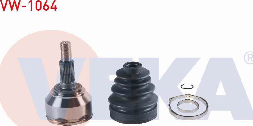 Veka VW-1064 - Шарнірний комплект, ШРУС, приводний вал autocars.com.ua