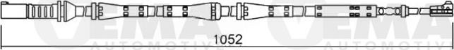 VEMA 117514 - Сигналізатор, знос гальмівних колодок autocars.com.ua