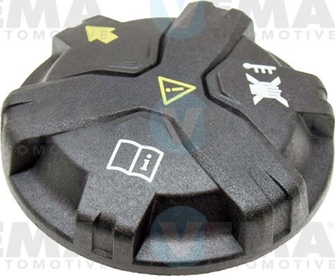 VEMA 150034 - Кришка, резервуар охолоджуючої рідини autocars.com.ua