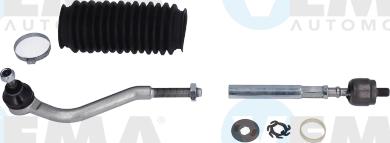 VEMA 270049 - Ремкомплект, осьової шарнір поперечна рульова тяга autocars.com.ua