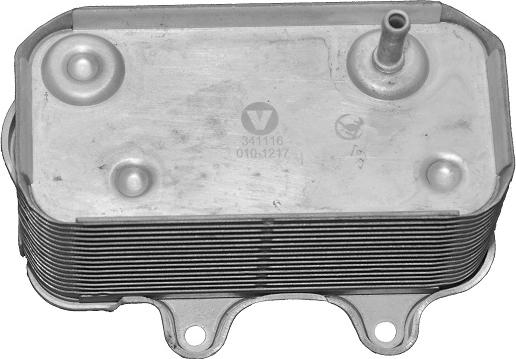 VEMA 341116 - Масляний радіатор, рухове масло autocars.com.ua