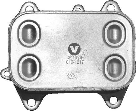 VEMA 341126 - Масляний радіатор, рухове масло autocars.com.ua