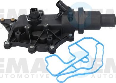 VEMA 460420 - Фланець охолоджуючої рідини autocars.com.ua