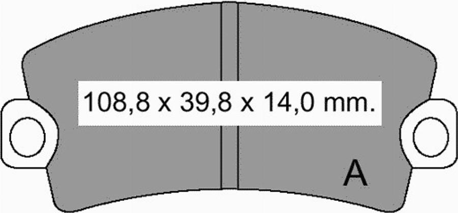 VEMA 830863 - Тормозные колодки, дисковые, комплект autodnr.net