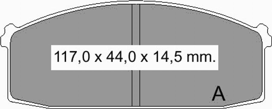 VEMA 832370 - Тормозные колодки, дисковые, комплект autodnr.net