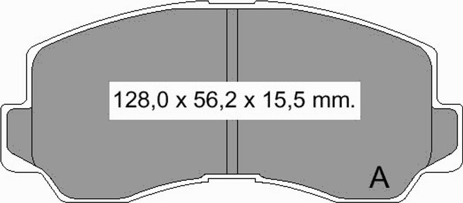 VEMA 834910 - Тормозные колодки, дисковые, комплект autodnr.net