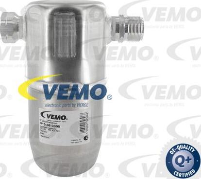 Vemo V10-06-0005 - Осушитель, кондиционер autodnr.net