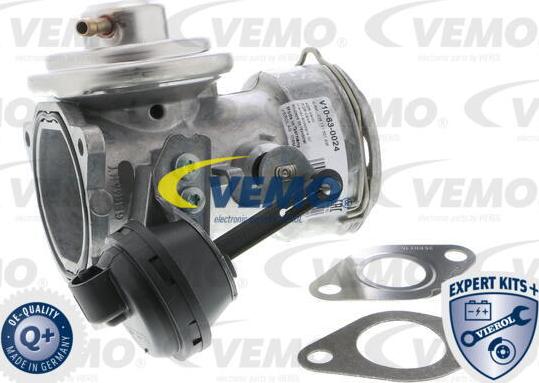 Vemo V10-63-0024 - Клапан повернення ОГ autocars.com.ua