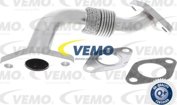 Vemo V10-64-0003 - Трубка, клапан повернення ОГ autocars.com.ua