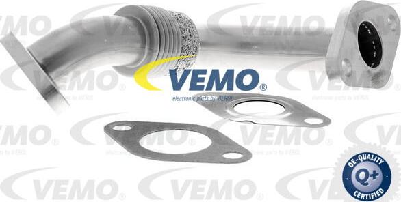 Vemo V10-64-0005 - Трубка, клапан повернення ОГ autocars.com.ua