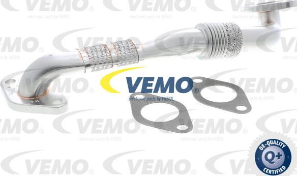 Vemo V10-64-0010 - Трубка, клапан повернення ОГ autocars.com.ua