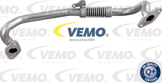 Vemo V10-64-0012 - Трубка, клапан повернення ОГ autocars.com.ua