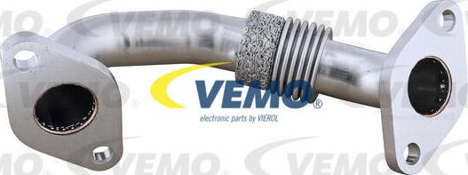 Vemo V10-64-0015 - Трубка, клапан повернення ОГ autocars.com.ua