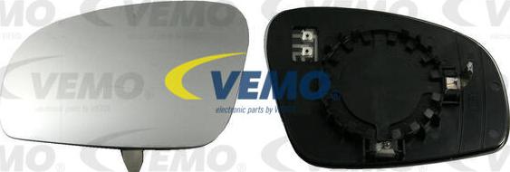 Vemo V10-69-0051 - Дзеркальне скло, зовнішнє дзеркало autocars.com.ua