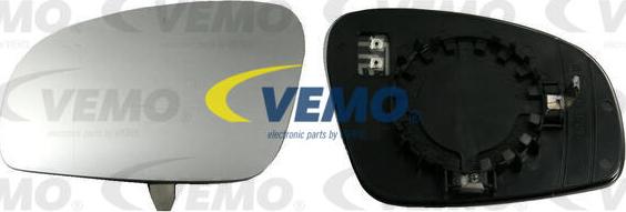 Vemo V10-69-0052 - Дзеркальне скло, зовнішнє дзеркало autocars.com.ua