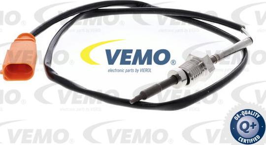 Vemo V10-72-1398 - Датчик, температура вихлопних газів autocars.com.ua