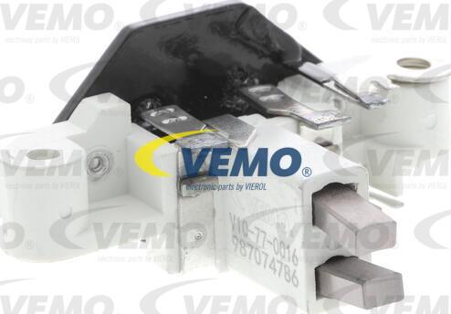 Vemo V10-77-0016 - Регулятор напруги генератора autocars.com.ua