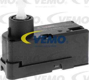 Vemo V10-77-0018-1 - Регулювальний елемент, регулювання кута нахилу фар autocars.com.ua