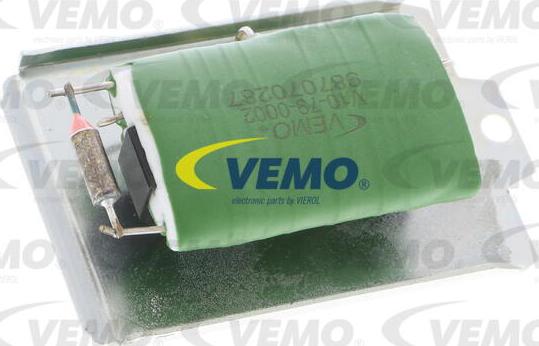 Vemo V10-79-0002 - Регулятор, вентилятор салону autocars.com.ua