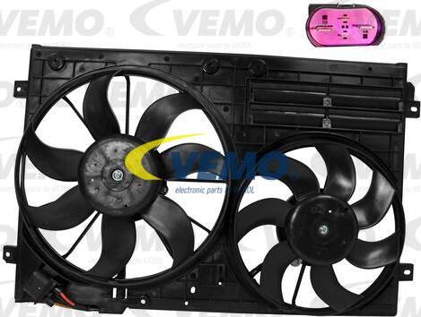 Vemo V15-01-1870 - Вентилятор, охолодження двигуна autocars.com.ua