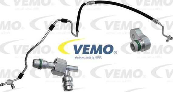 Vemo V15-20-0043 - Трубопровід високого тиску, кондиціонер autocars.com.ua