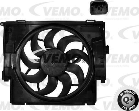 Vemo V20-01-0021 - Вентилятор, охолодження двигуна autocars.com.ua