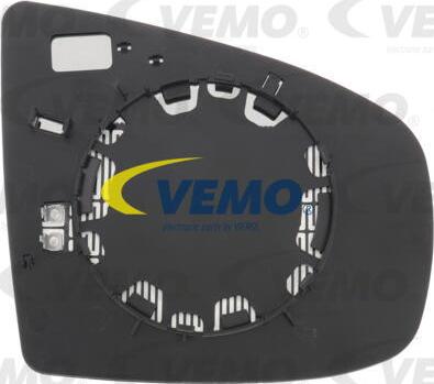 Vemo V20-69-0037 - Дзеркальне скло, зовнішнє дзеркало autocars.com.ua