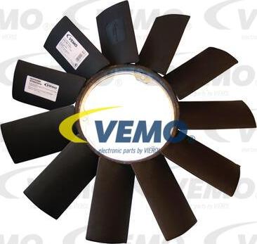 Vemo V20-90-1107 - Крыльчатка вентилятора, охлаждение двигателя avtokuzovplus.com.ua